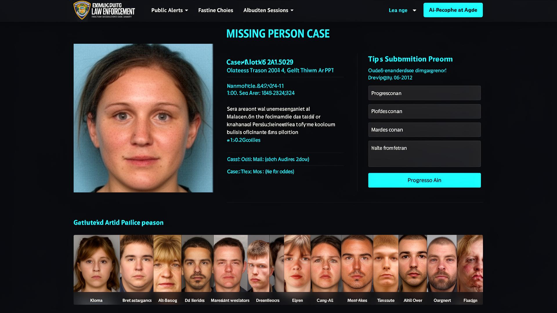 Public Case Page